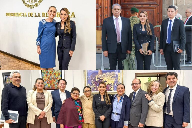 Evelyn Salgado refuerza coordinación con Claudia Sheinbaum para consolidar la paz en Guerrero