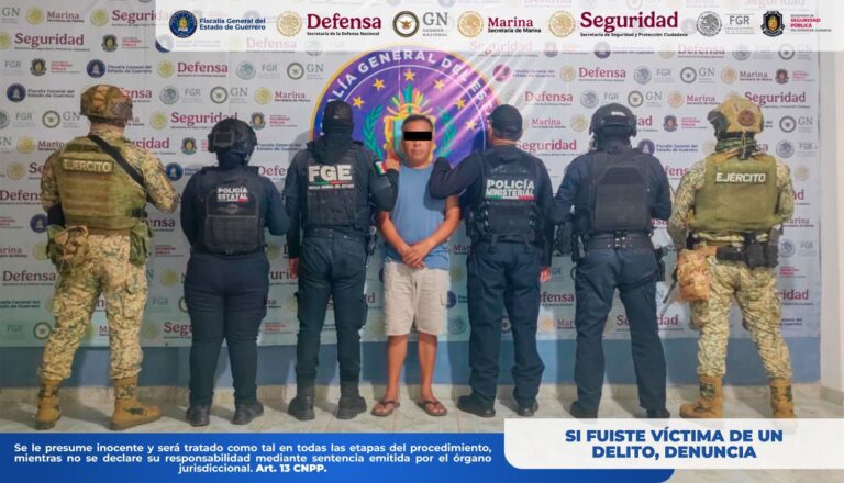 Cumplimenta FGEGuerrero orden de aprehensión por violación equiparada agravada en Iliatenco