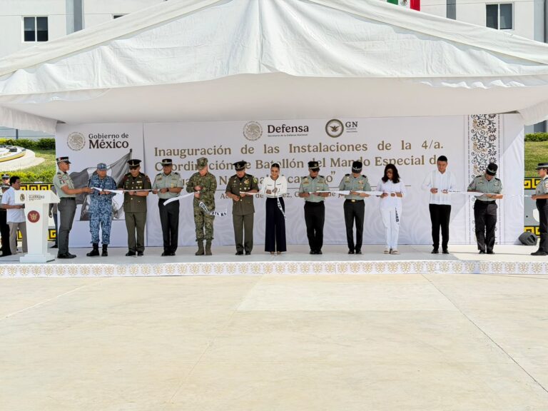 Participa Leticia Lozano en apertura del Mando Especial de la Guardia Nacional