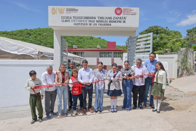 Evelyn Salgado consolida la Revolución Educativa en Guerrero con infraestructura educativa digna y segura