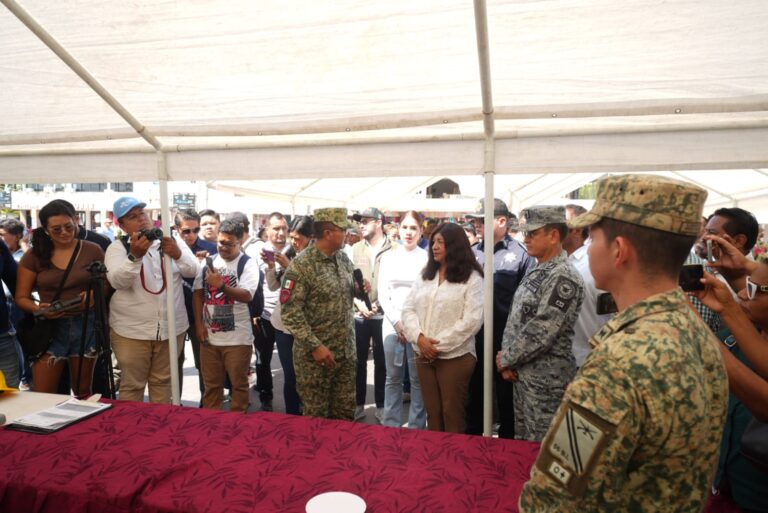 Pone en marcha Leticia Lozano estrategia para retirar armas y construir paz en Acapulco