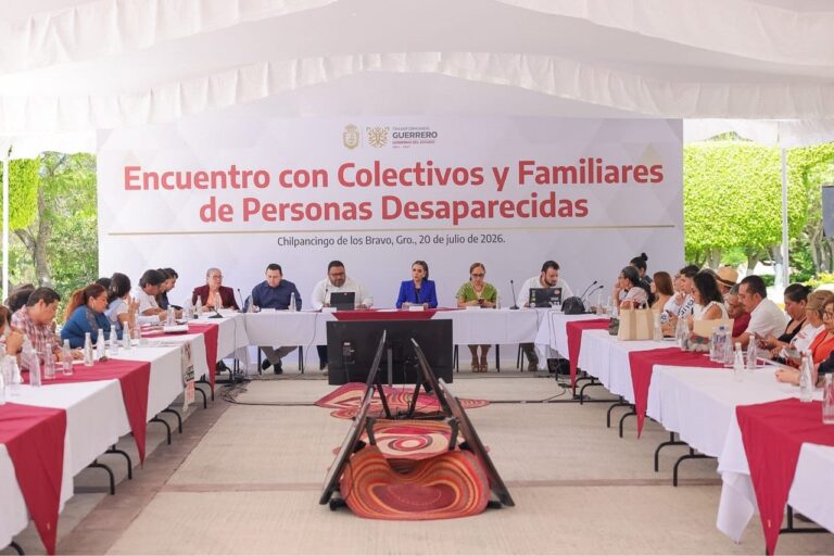 Diálogo abierto con familiares de personas desaparecidas en Guerrero: Evelyn Salgado 