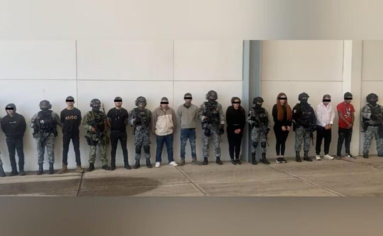 Detienen a hija y pareja de “Tío Lako” junto con otros siete presuntos integrantes del CJNG en Michoacán