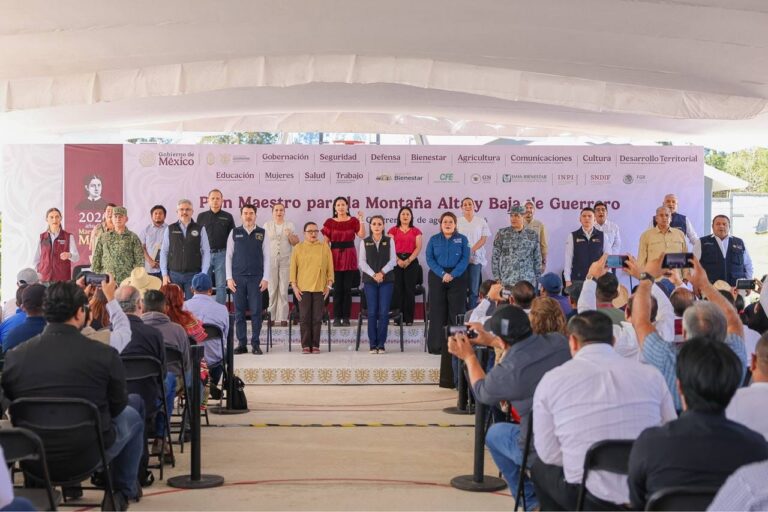 Evelyn Salgado y Rosa Icela Rodríguez presentan avances del Plan Maestro para la Montaña