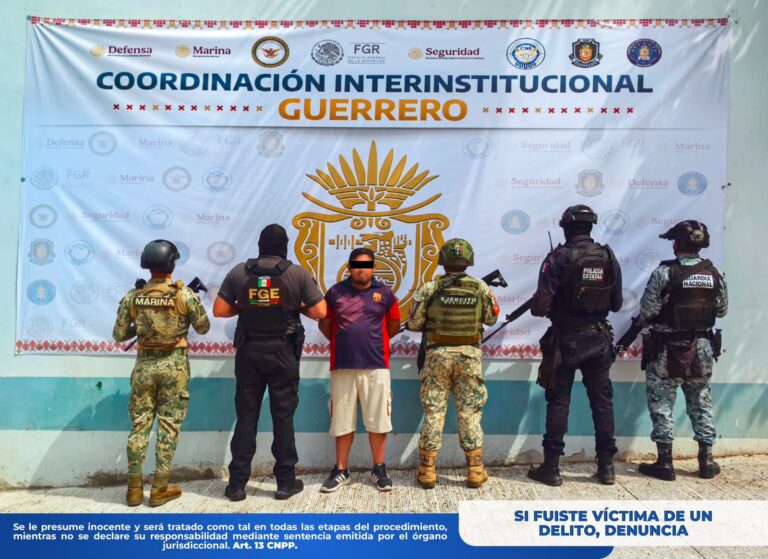 FGEGuerrero cumplimenta orden de aprehensión por abuso sexual contra niñas, niños y adolescentes en Acapulco