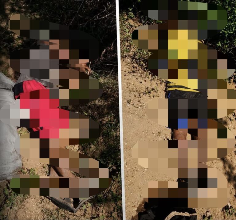 Localizan a tres hombres sin vida en una brecha de Coyuca de Benítez