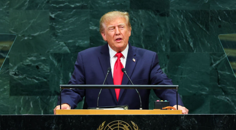 Trump coloca a México en el centro de su discurso sobre los cárteles ante la ONU